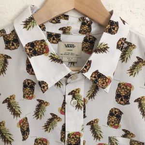 VANS button down shirt Large VNTG mens